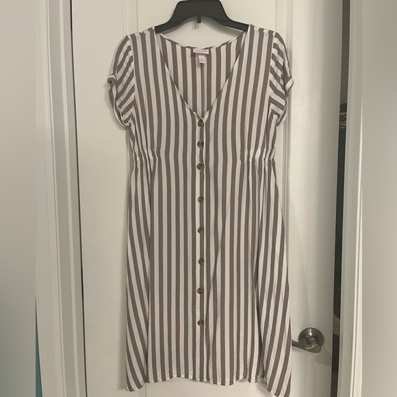 Isabel Maternity by Ingrid & Isabel Dresses & Skirts - Striped maternity dress